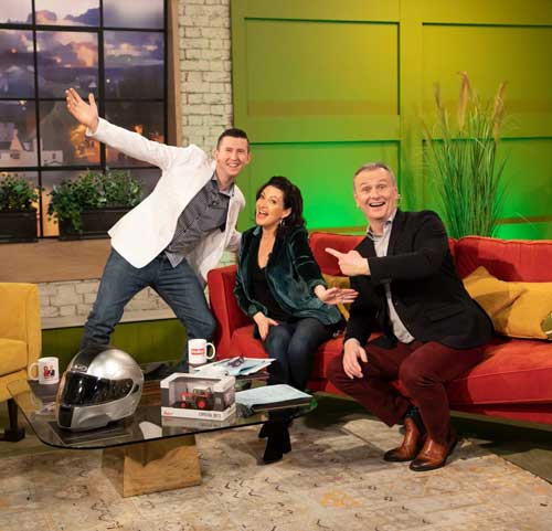 Derek on Today with Maura and Daithi